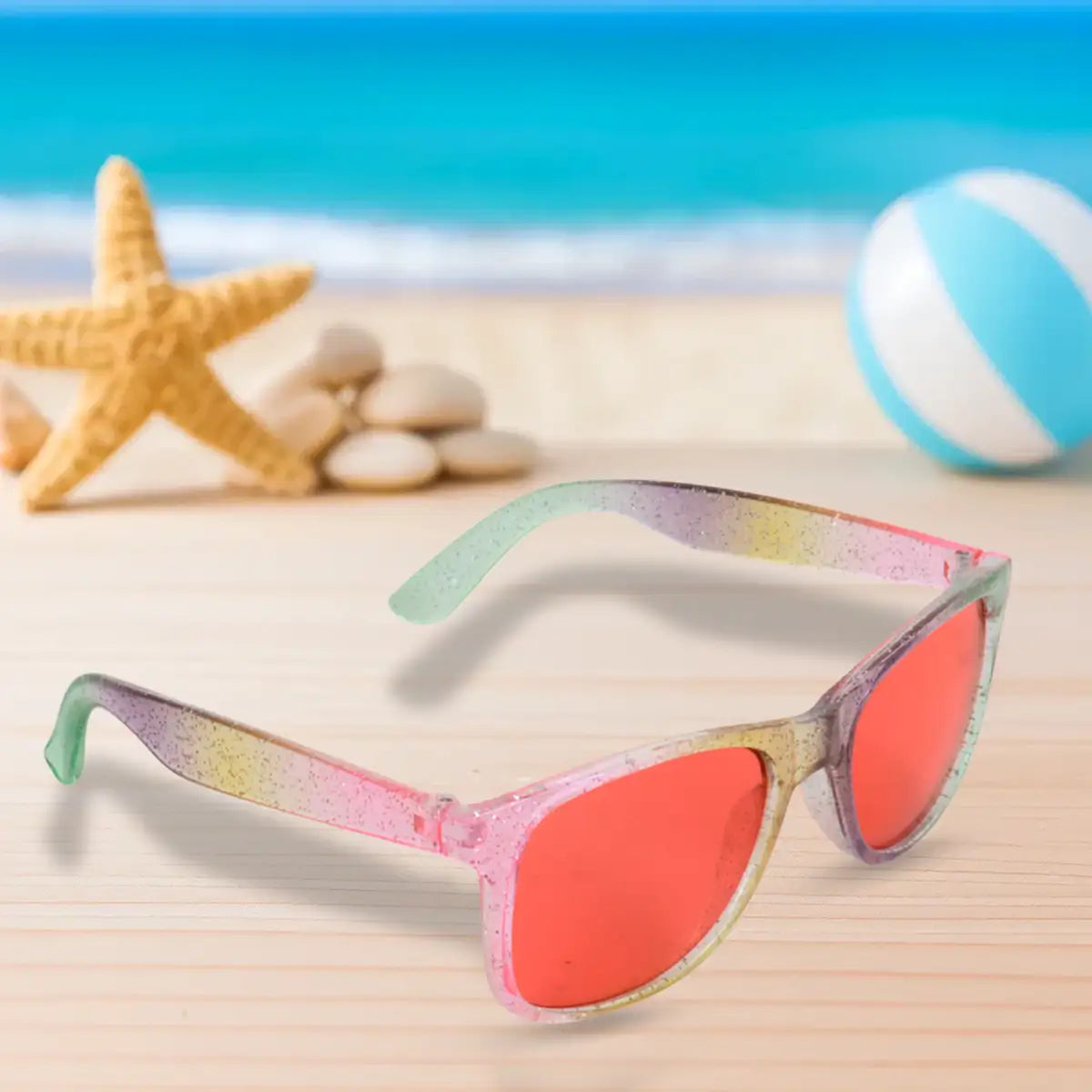 Lentes para Sol de Niña, Diseño Glitter