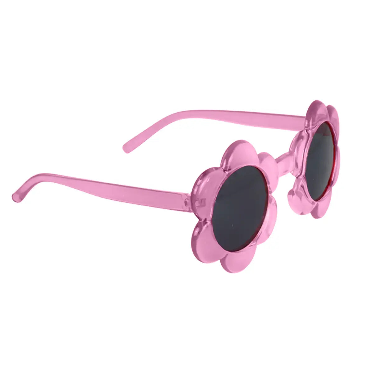 Lentes para Sol de Niña, Diseño Flor, Color Rosa