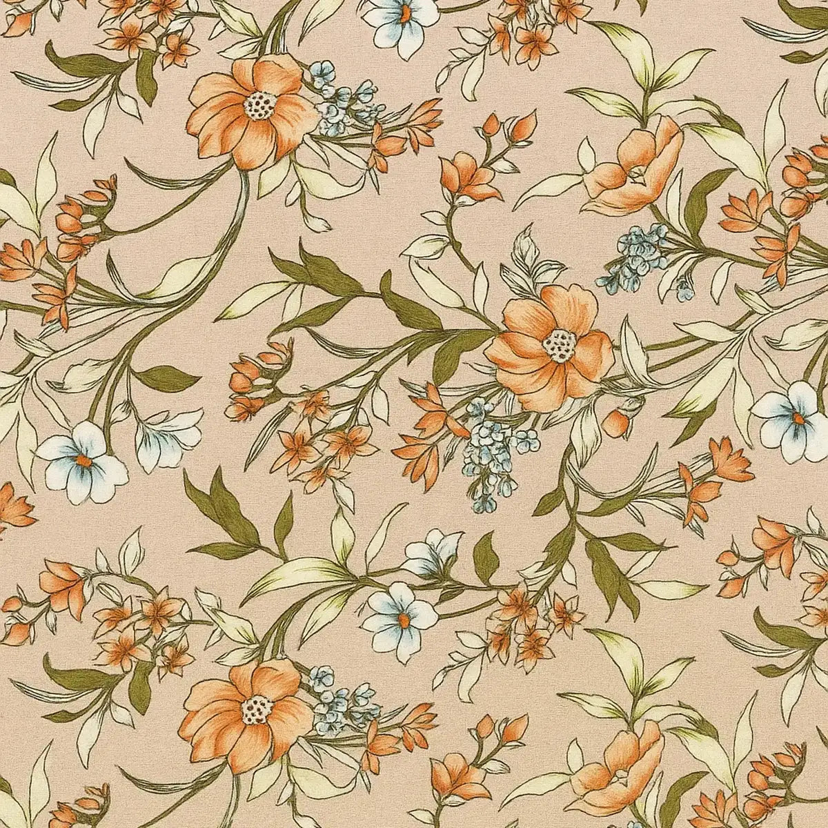 Flores, Pashmina, Color Café