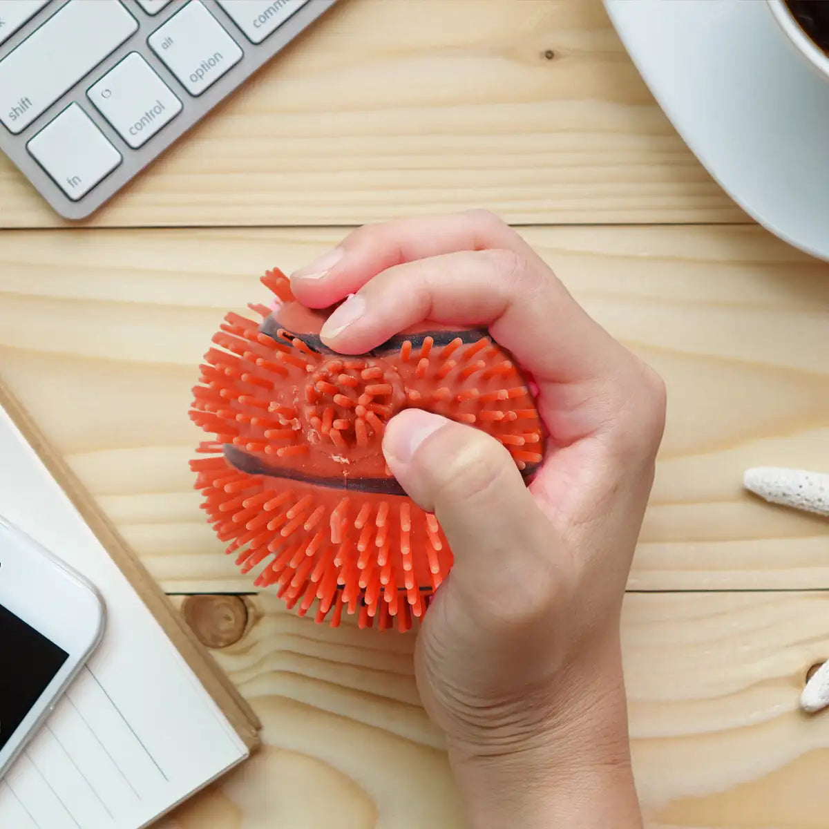 Pelota Antiestrés, Color Naranja