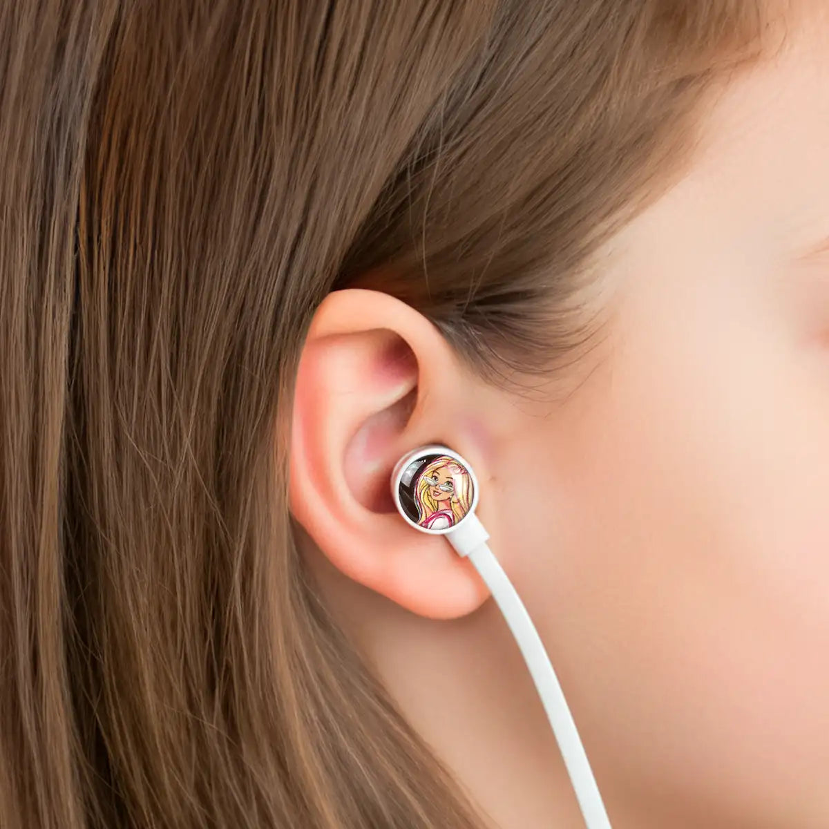 Barbie, Audífonos Alámbricos