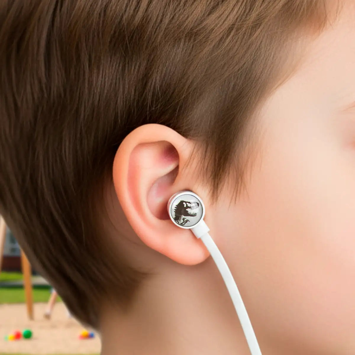 Jurassic World, Audífonos Alámbricos