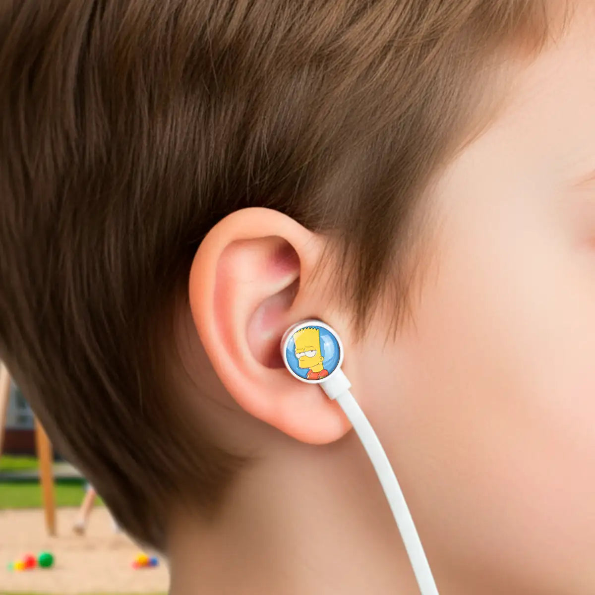 Los Simpsons, Audífonos Alámbricos