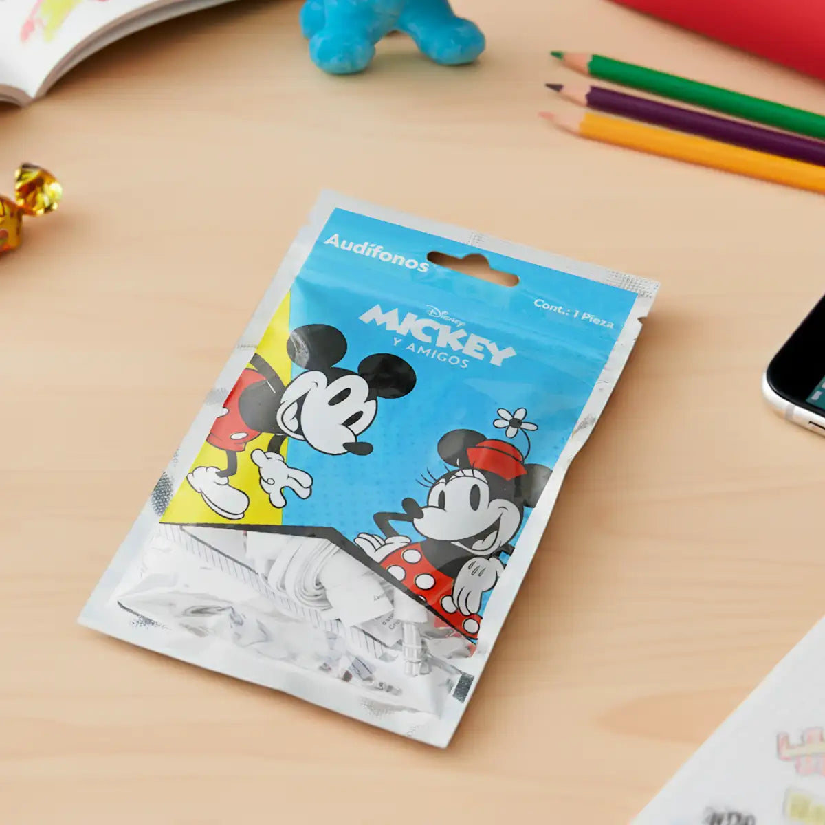 Mickey y Amigos, Audífonos Alámbricos