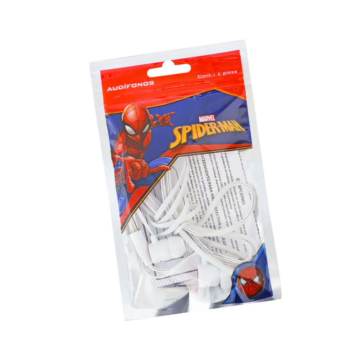 Spiderman, Audífonos Alámbricos