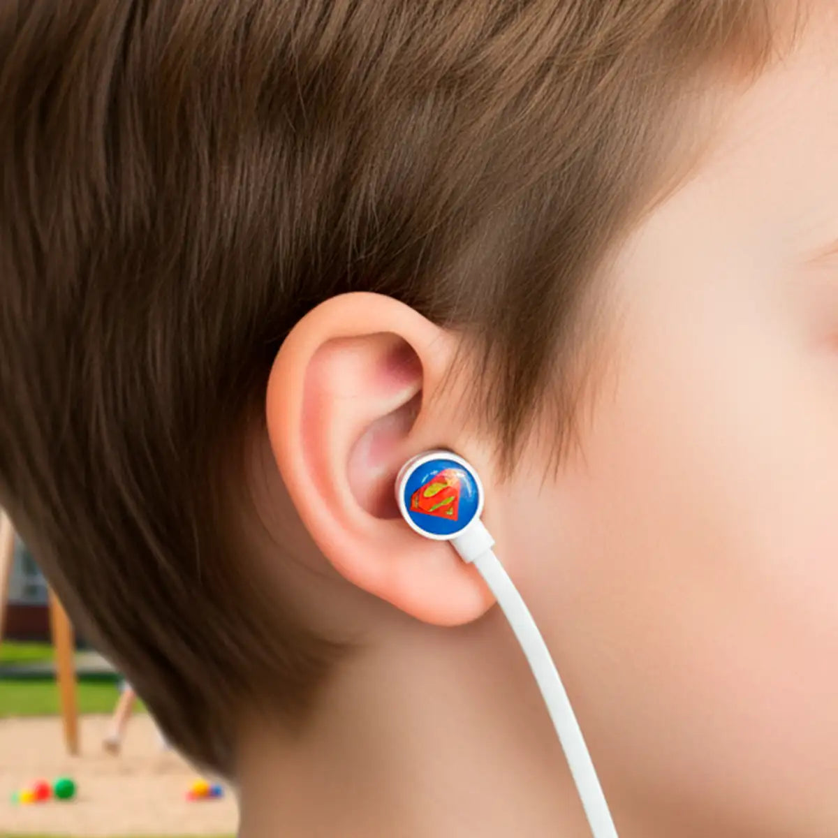 Superman, Audífonos Alámbricos