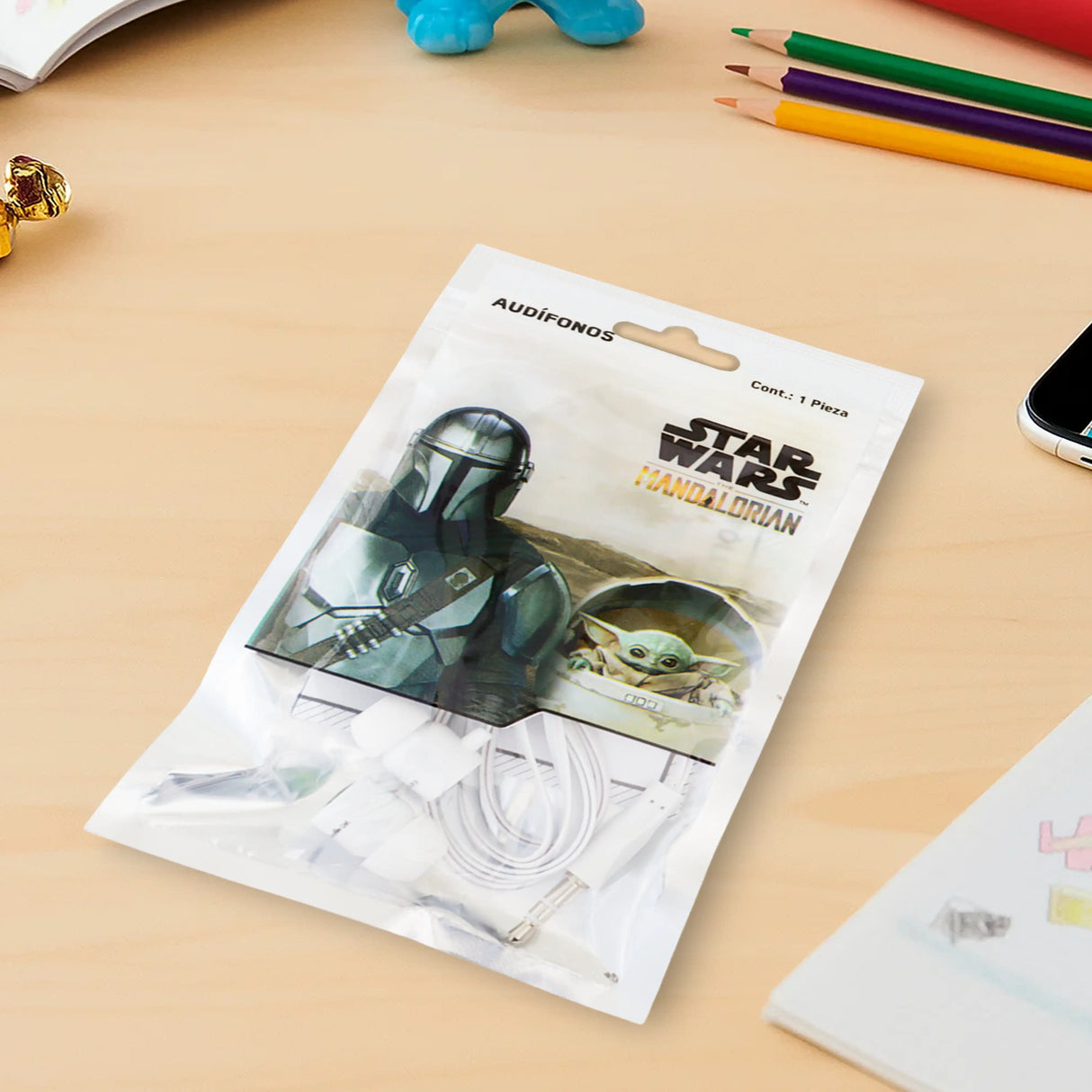 Mandalorian, Audífonos Alámbricos