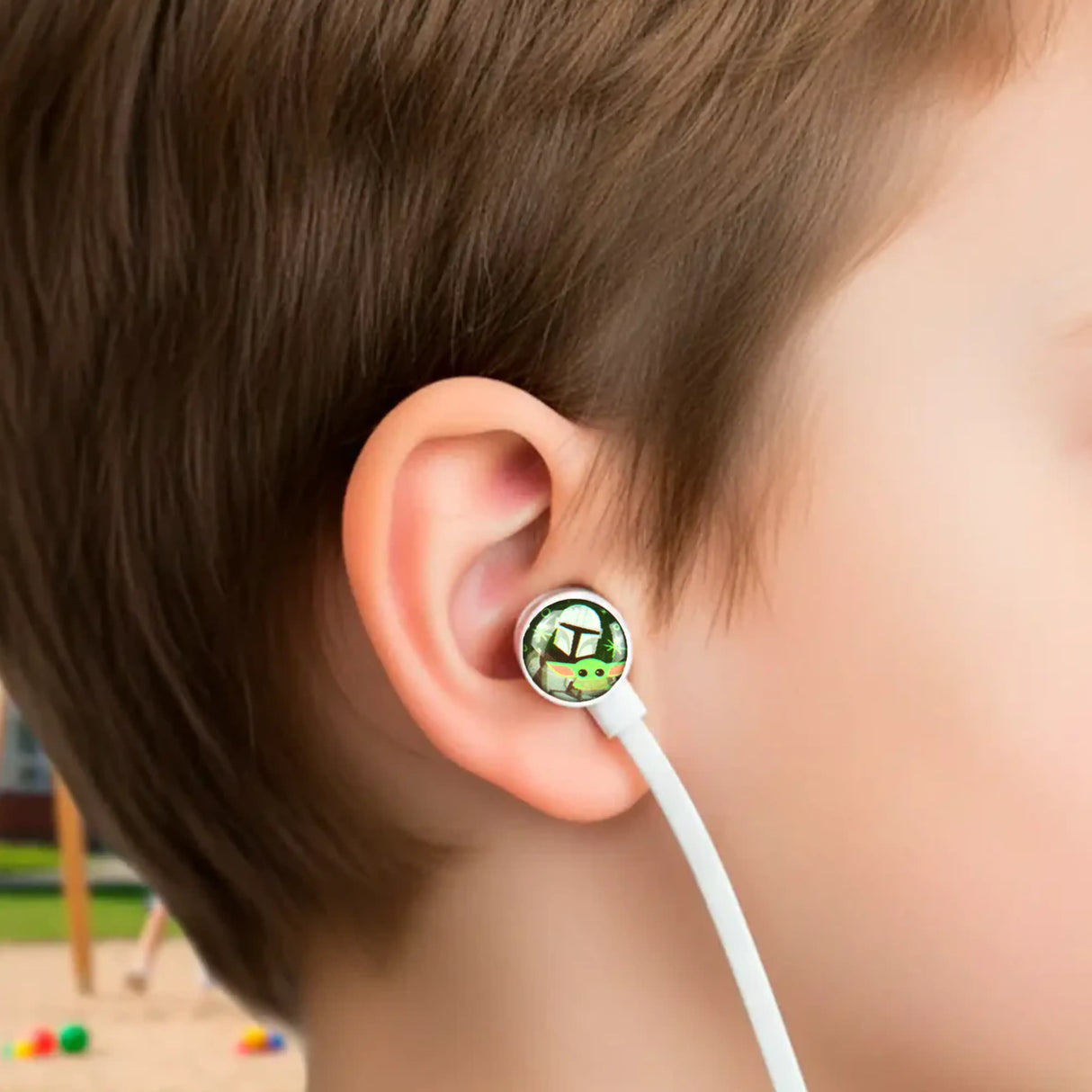 Mandalorian, Audífonos Alámbricos