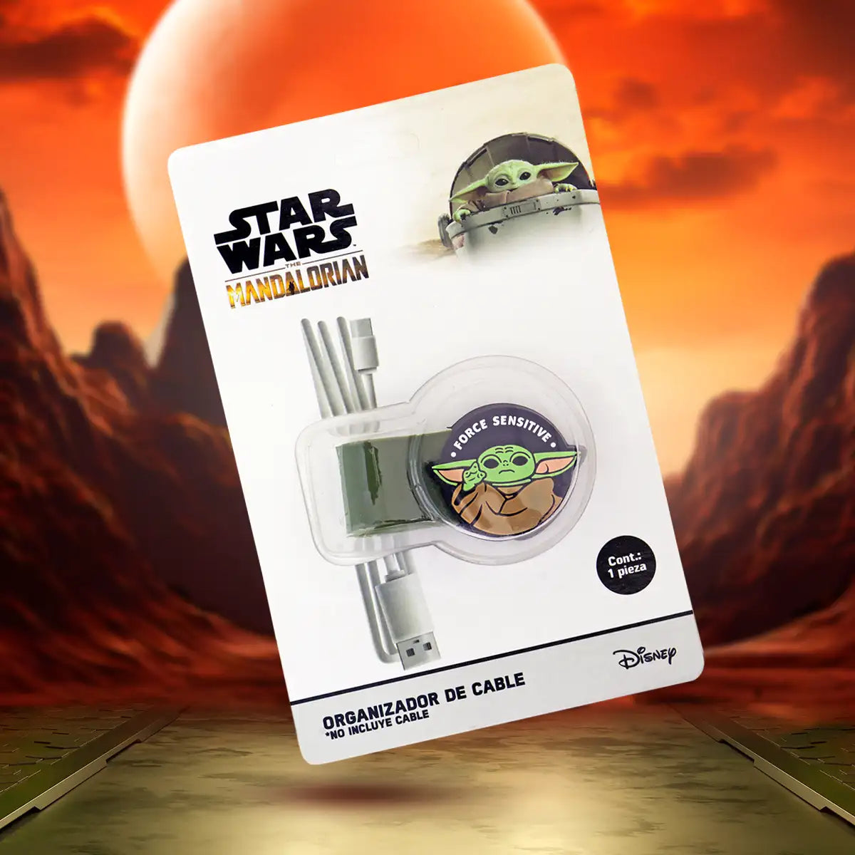 Grogu, Organizador de Cable
