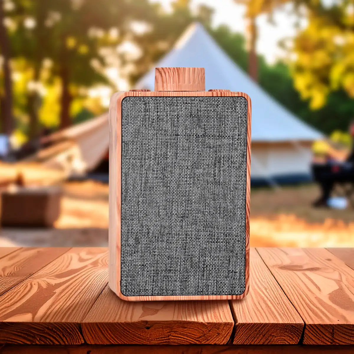 Bocina de Viaje, Acabado Rústico