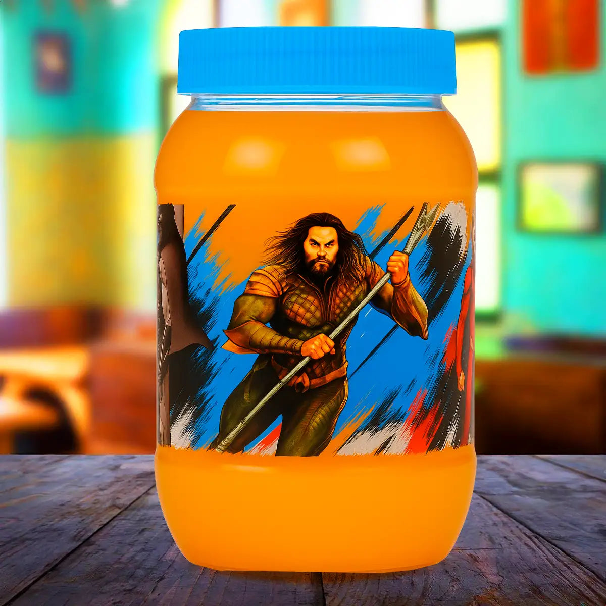 Frasco con Tapa, Liga de la Justicia