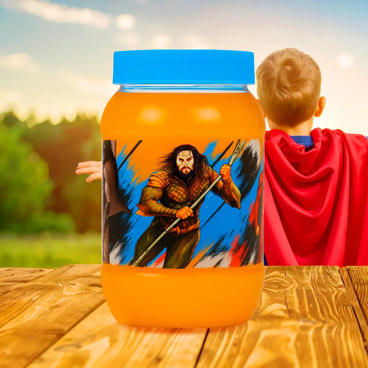 Frasco con Tapa, Liga de la Justicia