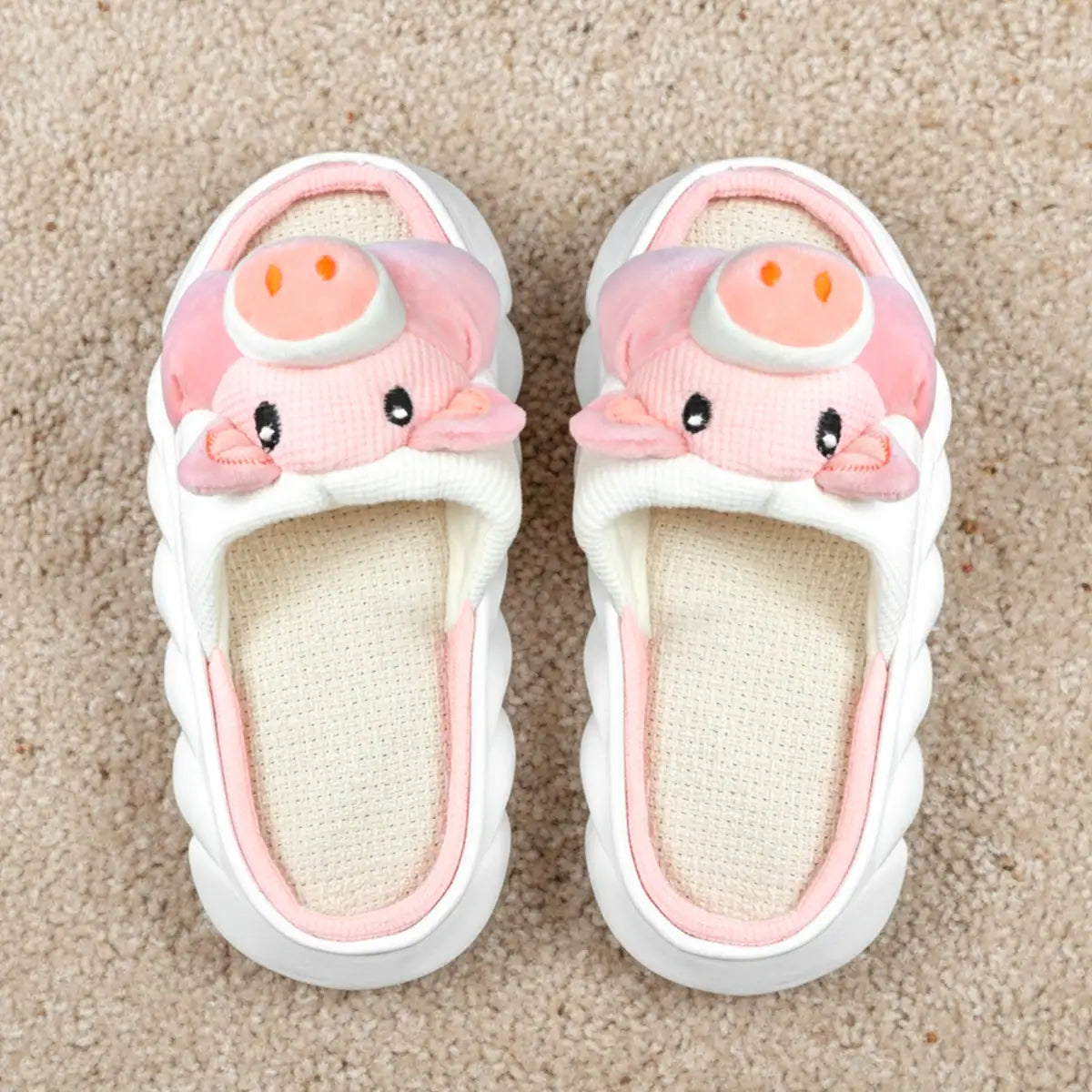 Pantuflas, Cerdito