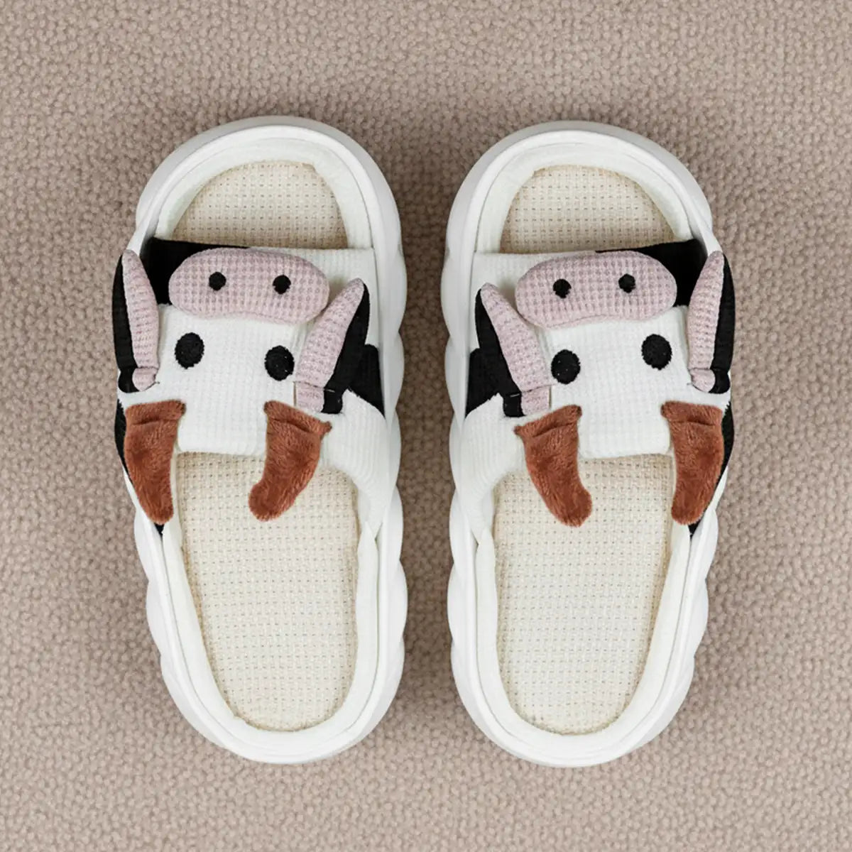 Pantuflas, Diseño Vaca