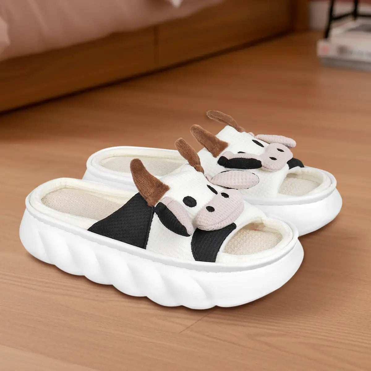 Pantuflas, Diseño Vaca