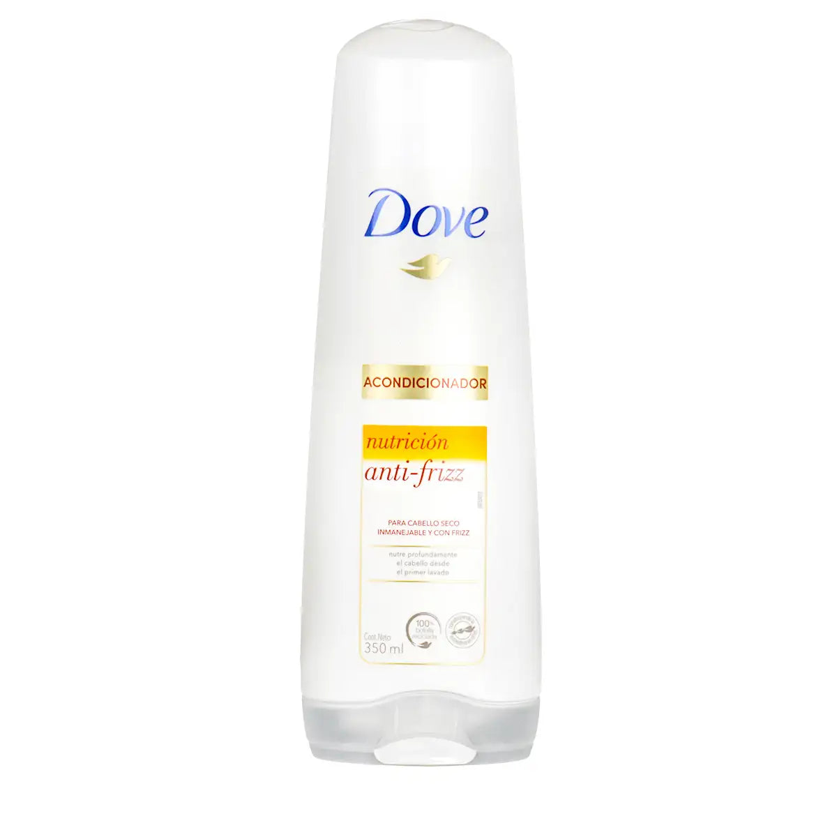 Acondicionador Anti Frizz, Dove, 350 ml