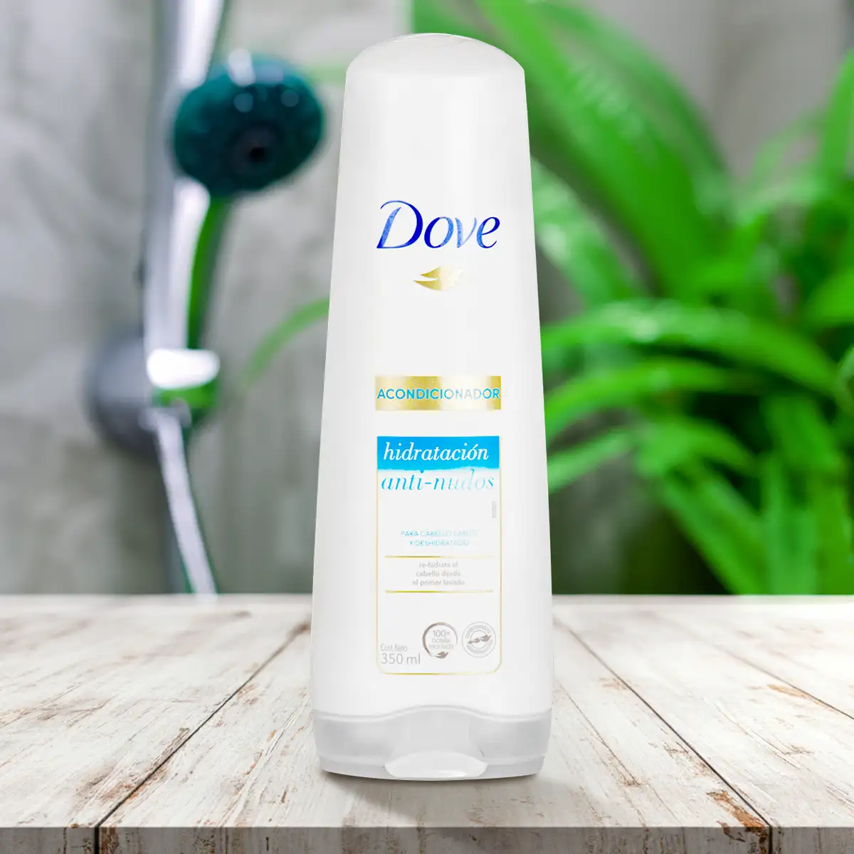 Dove Acondicionador Hidratación Anti Nudos, 350 ml