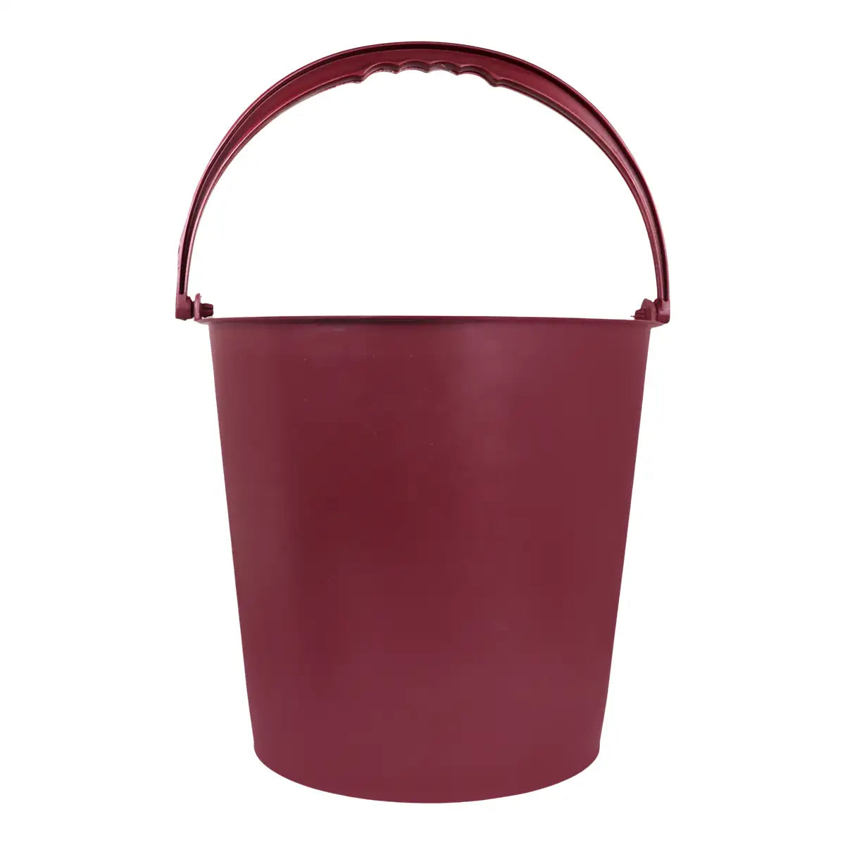 Cubeta de Plástico, Color Vino, 13 L