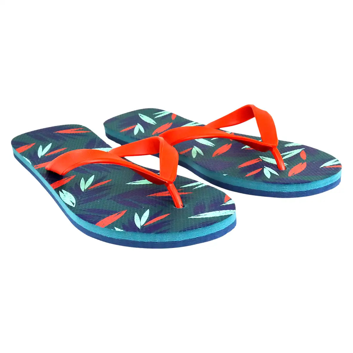 Sandalias para Hombre, Color Rojo y Negro