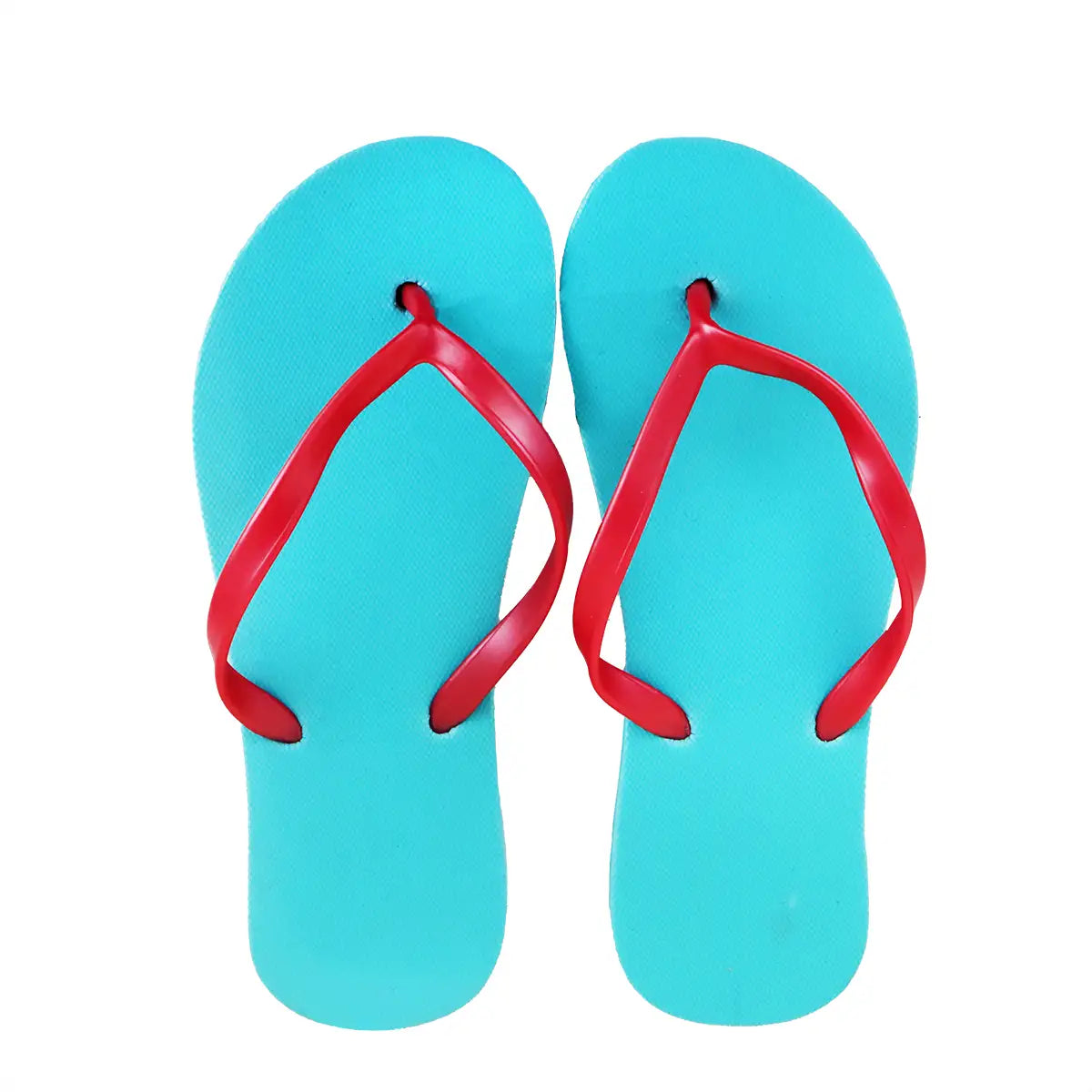 Sandalias, Color Turquesa y Rosa