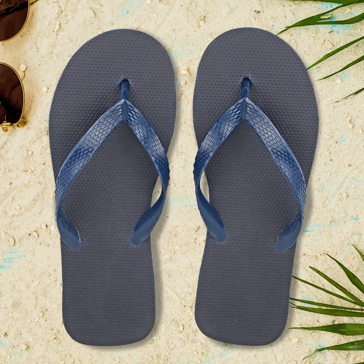 Sandalias, Caballero, Color Negro y Azul