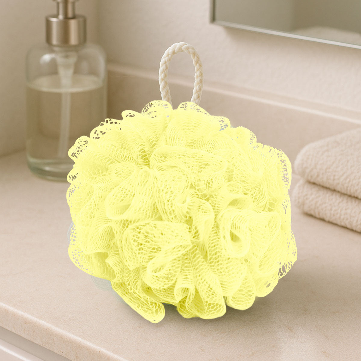 Borla, Esponja, Color Amarillo