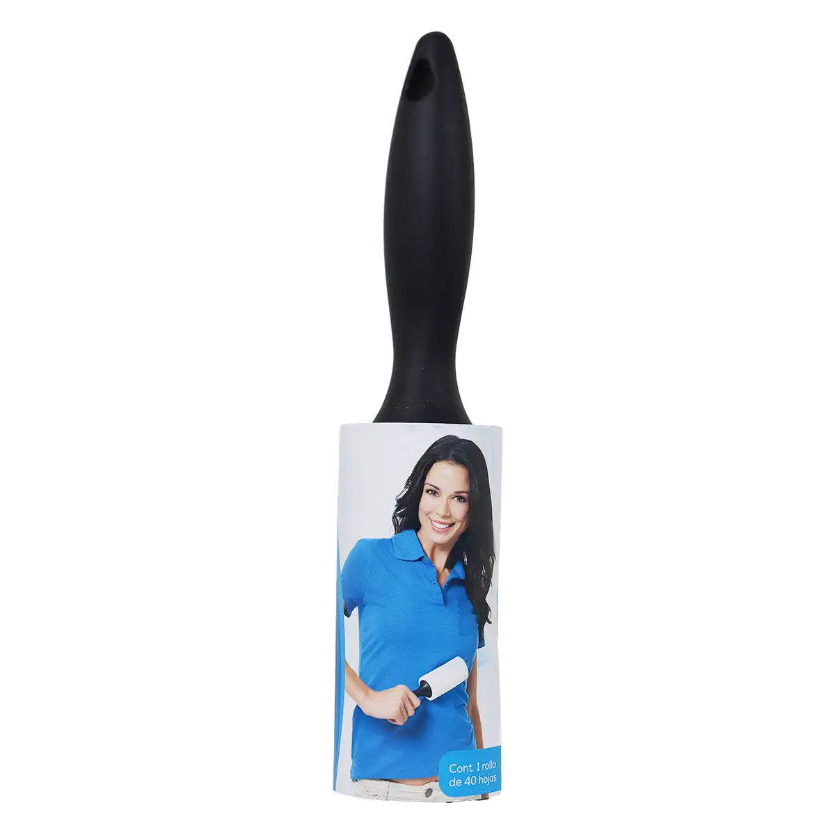 Rollo Quita Pelusa, Color Negro, 40 Hojas