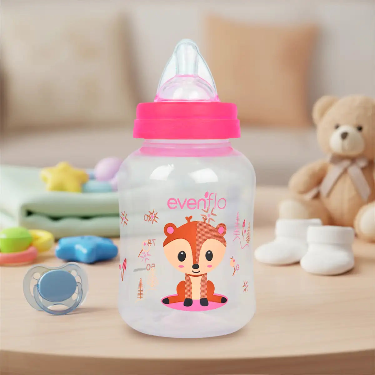 Biberón, Evenflo, Venado, 120 ml/4 oz