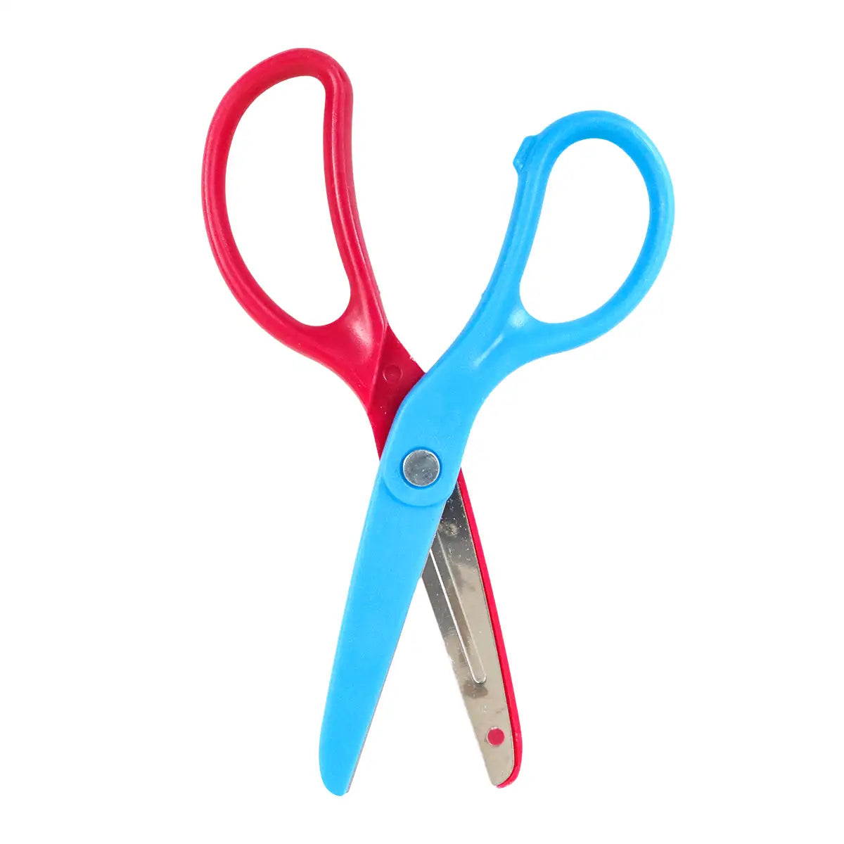 Tijeras Escolares, Color Rosa y Azul