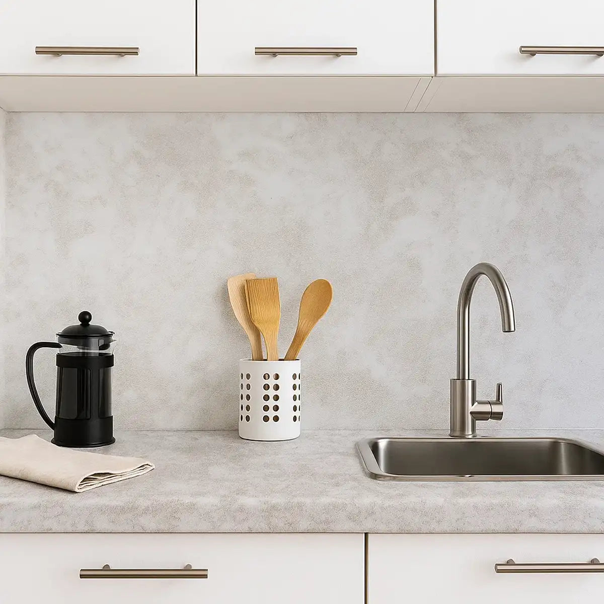 Adhesivo con Acabado de Granito, Cappuccino