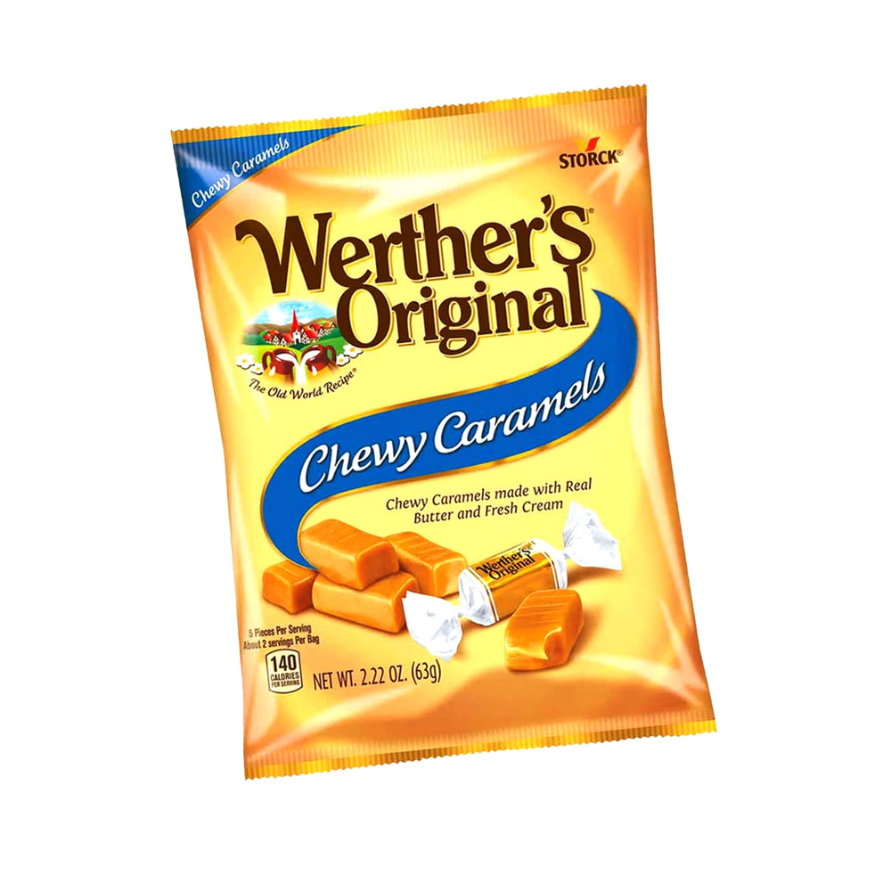 Caramelos Masticables Originales Werther's, 63 g
