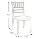 SILLA DUNA MOD. PDA043A-012 FEST BLANCO**
