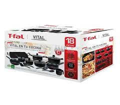 BATERIA T-FAL MOD. 226100 VITAL 18 PZAS. NGO