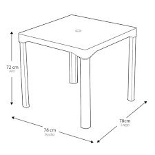 MESA DUNA MOD. PDA021A-012 FORTE BLANCO**