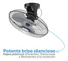 VENTILADOR NAVIA DE TECHO MOD. SATURNO METALICO**