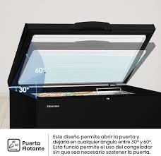 CONGELADOR HORIZONTAL MOD. FC70D6BBX 7p3 NEGRO