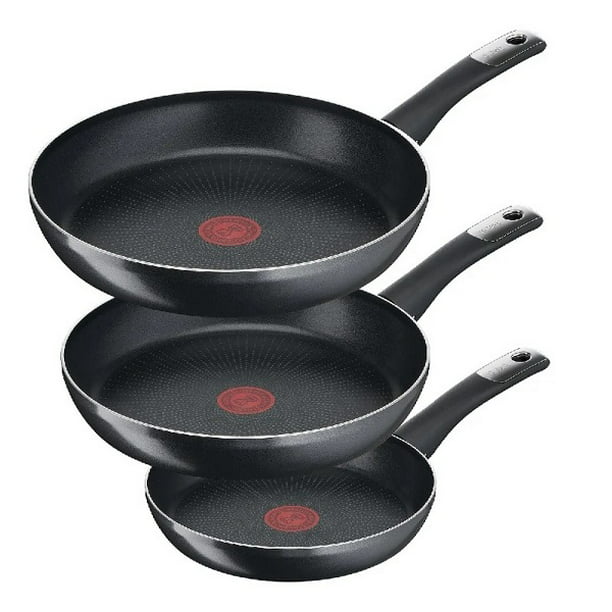 JGO SARTENES T-FAL C3829083 HARD TITANIUM 20,24,30 CM**