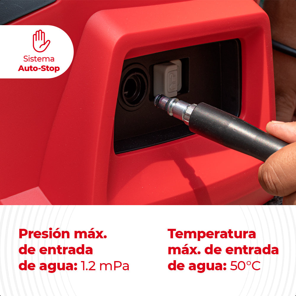 Hidrolavadora 1800W-2000psi, ENERGIZER