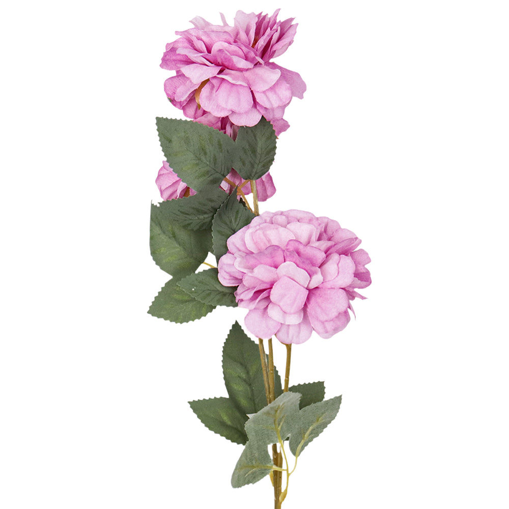 Flores Artificiales, Color Lila, 3 pzas