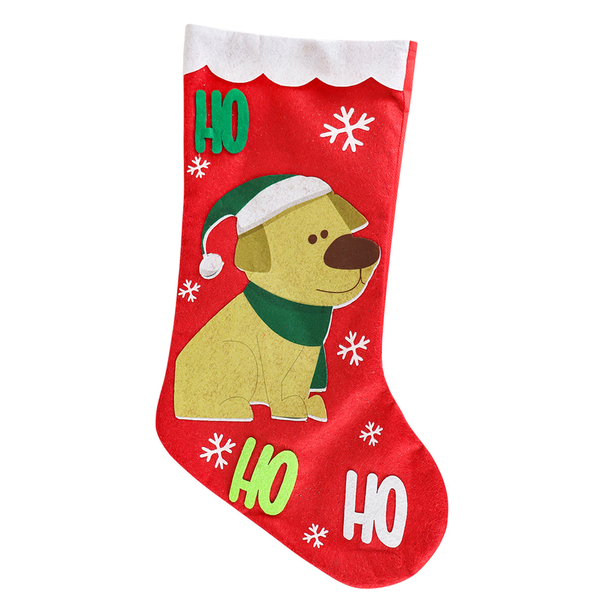 Bota Navideña, Perrito, 40 cm