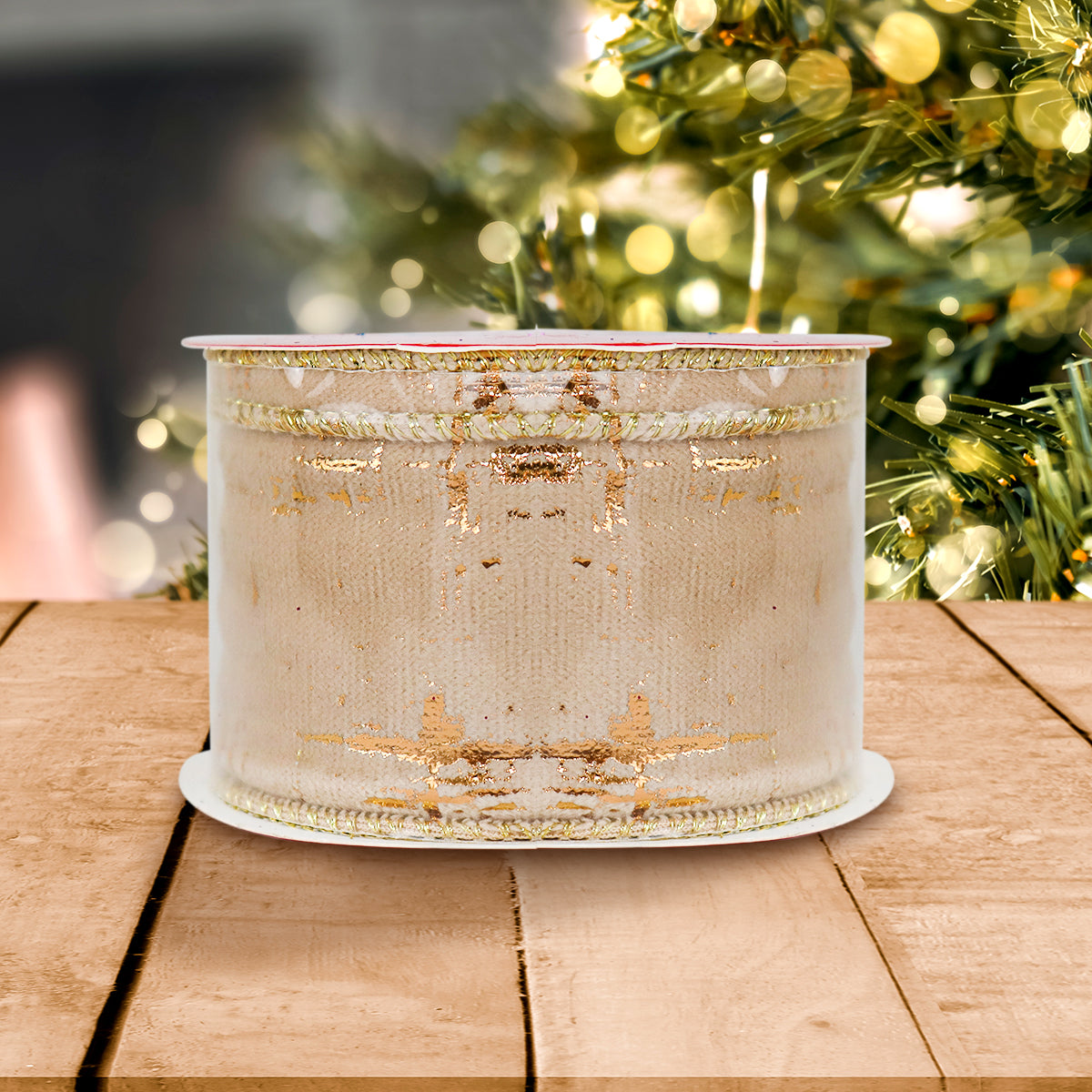 Listón Navideño Decorativo