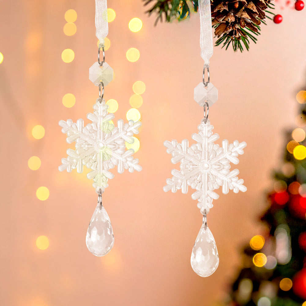 Adorno de Árbol Navideño de Plástico, 2 pzas