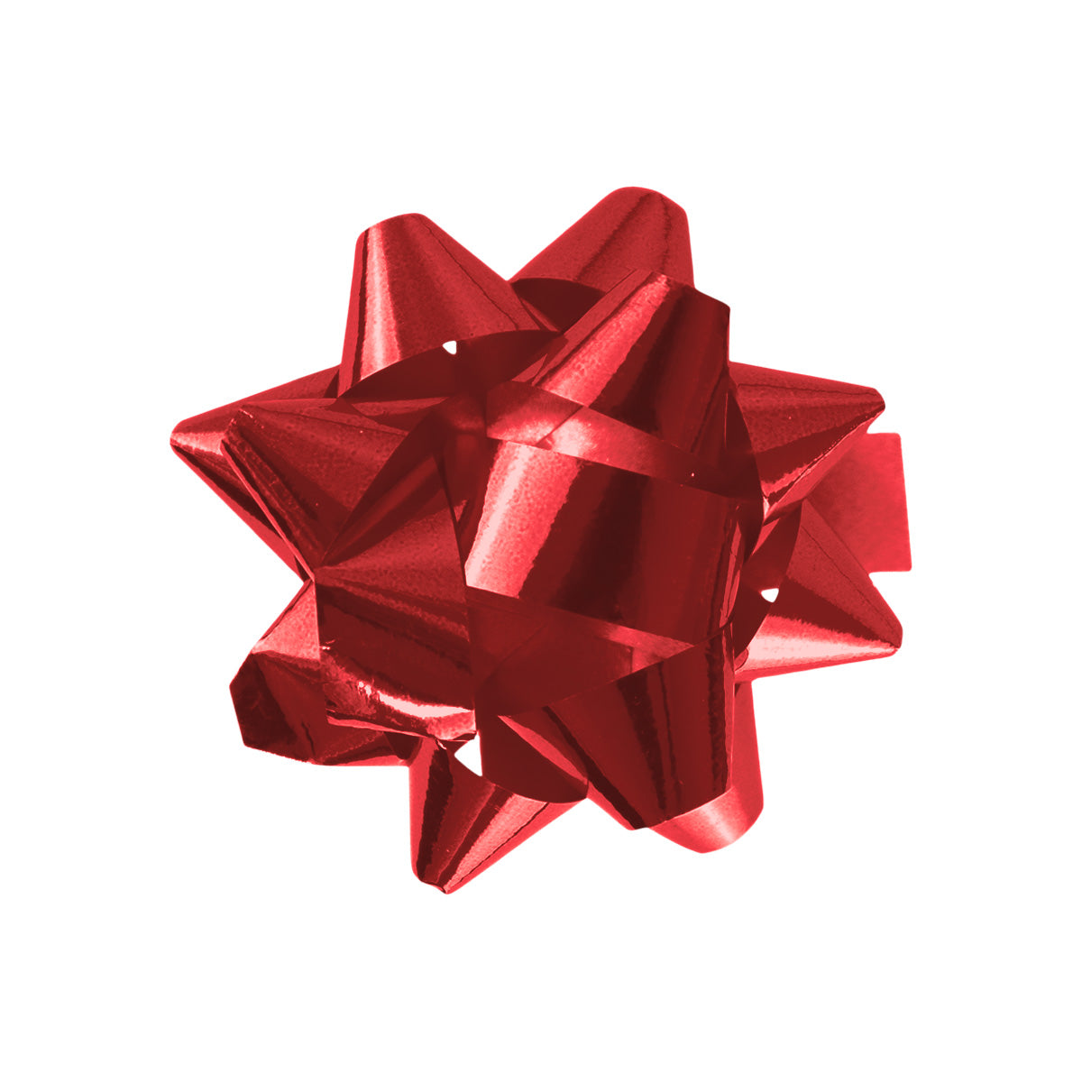 Mini Moños para Regalo, 12 pzas, Color Rojo