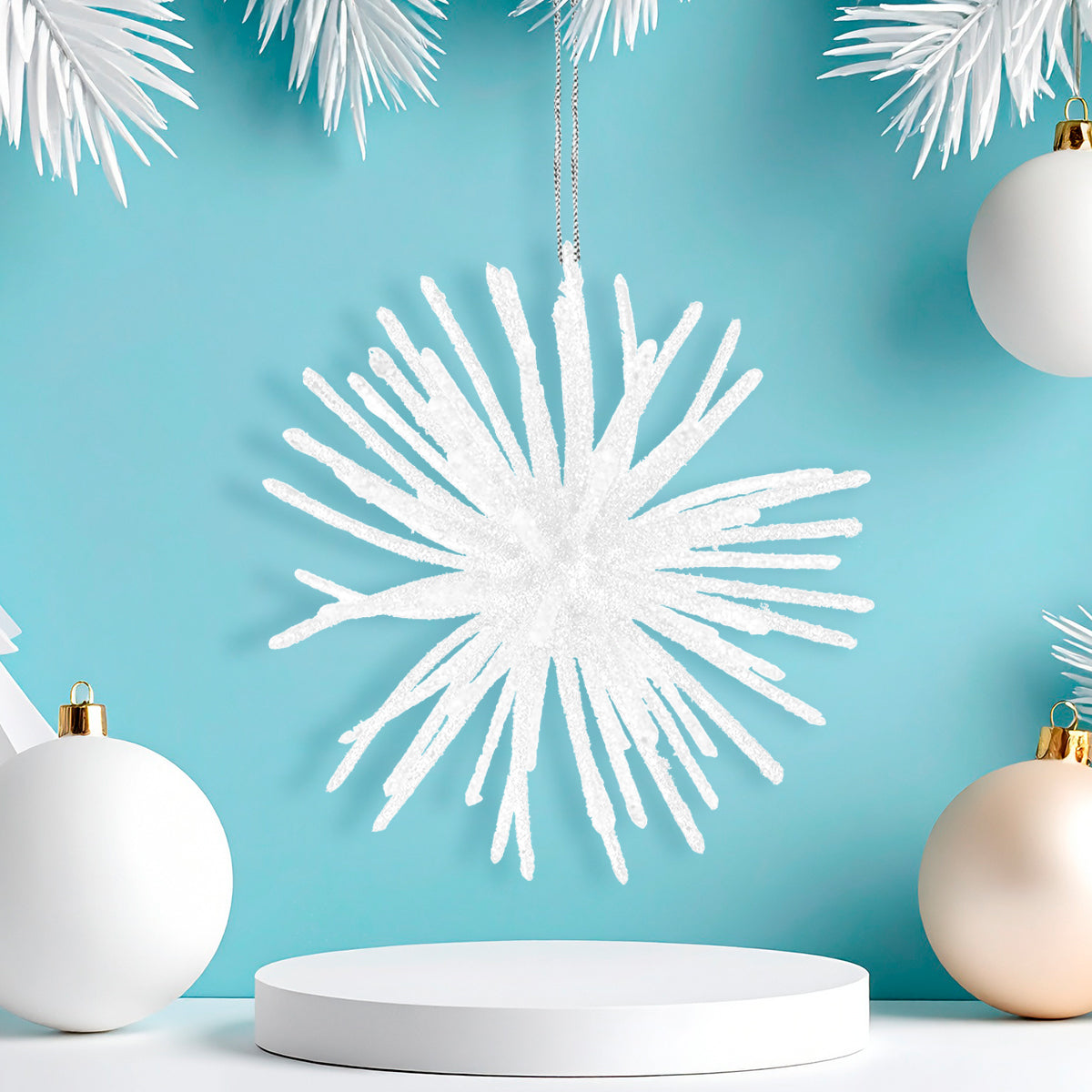 Estallido Estelar, Glitter, Color Blanco