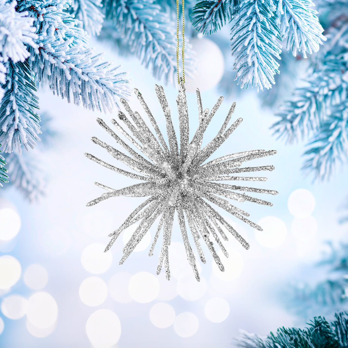 Estallido Estelar, Glitter, Color Plata