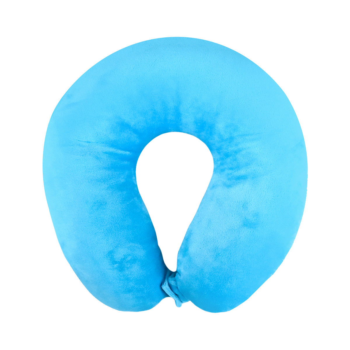 Almohada de Viaje Ergonómica, Color Azul