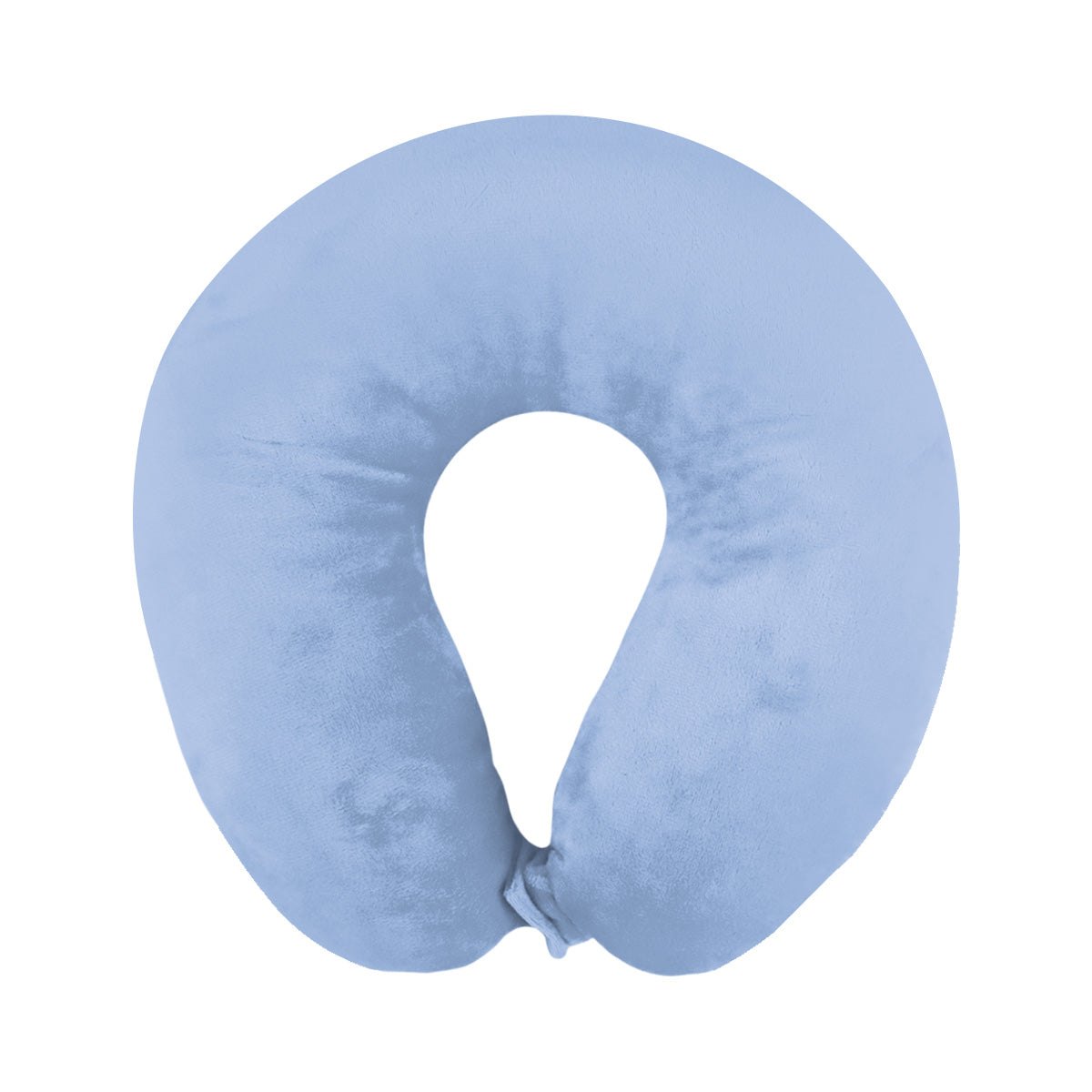 Almohada de Viaje Ergonómica, Color Azul Grisáceo