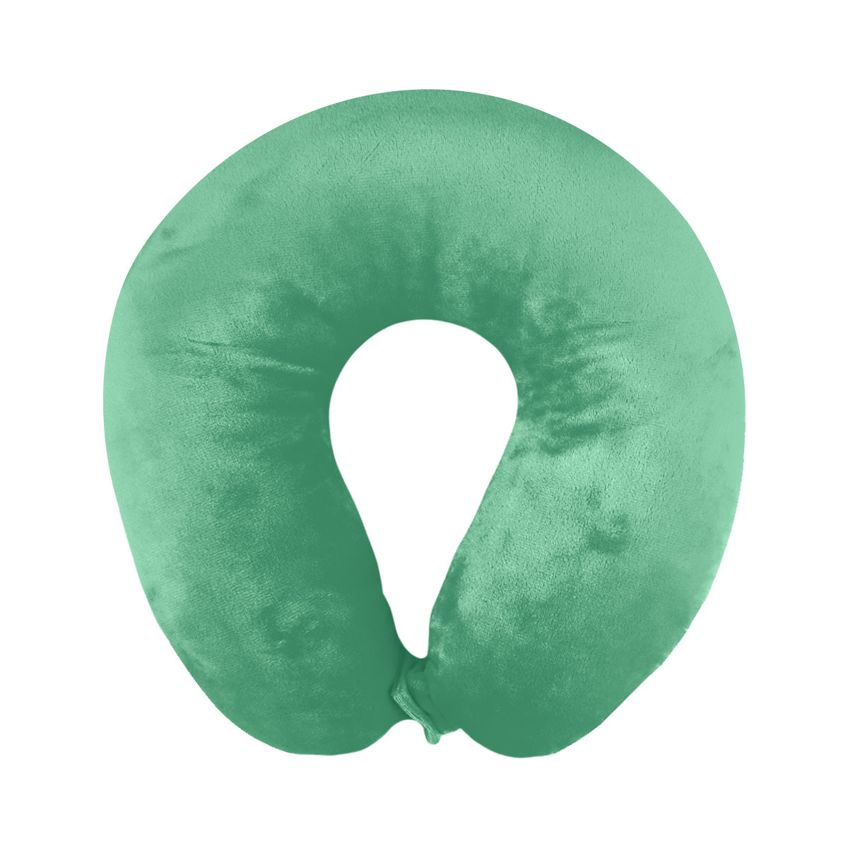 Almohada de Viaje Ergonómica, Color Verde