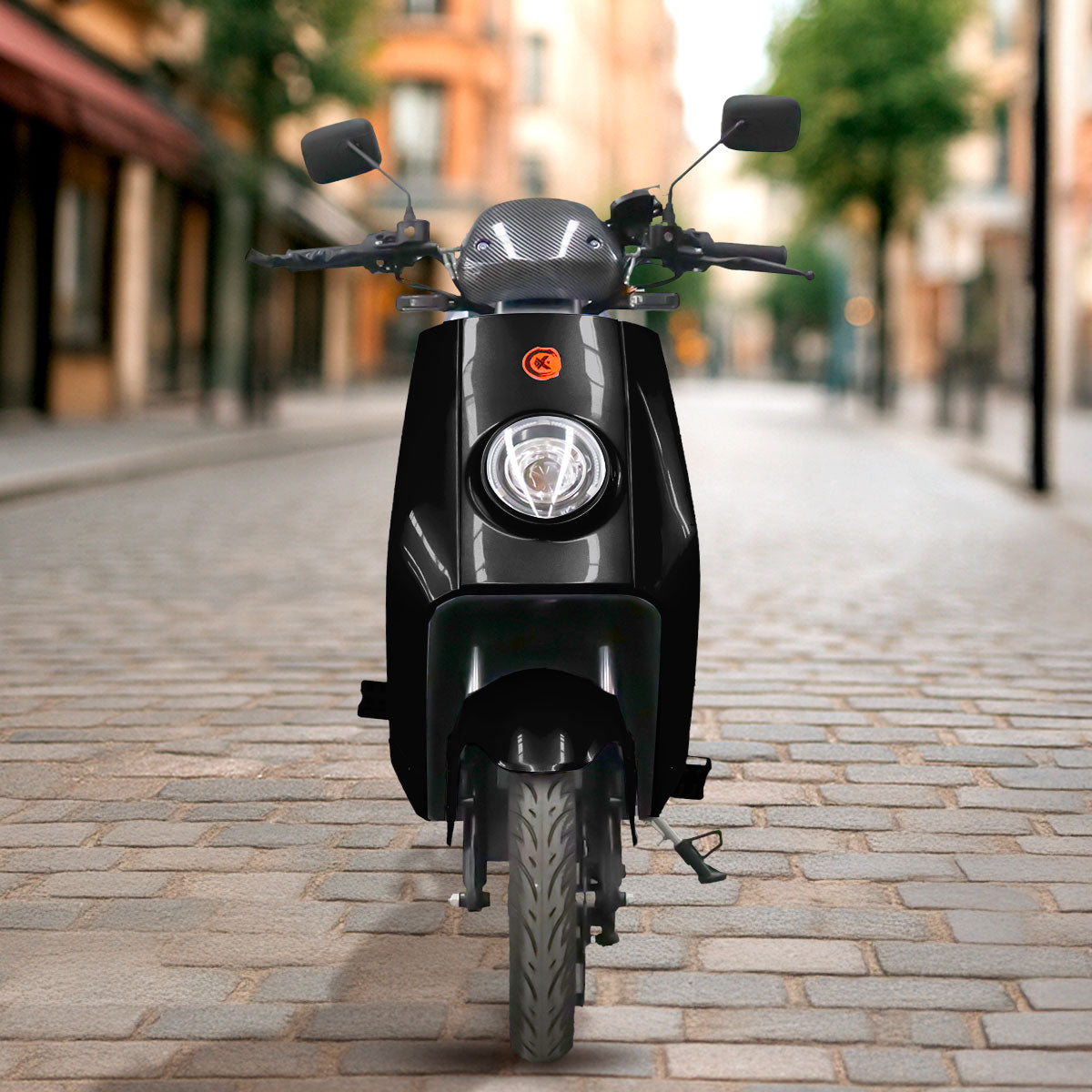 Bicicleta Eléctrica Kiwo N7, color Negro