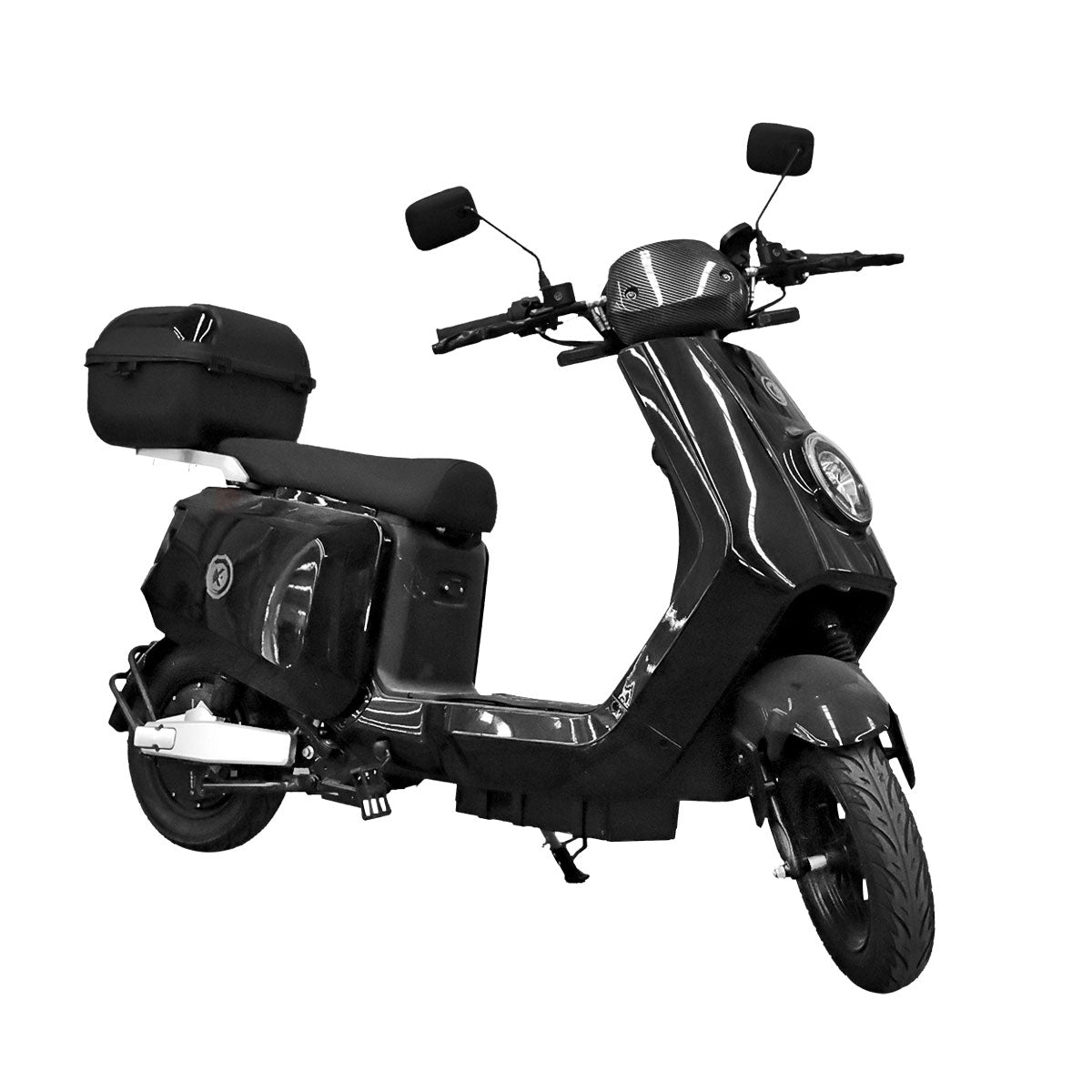 Bicicleta Eléctrica Kiwo N7, color Negro